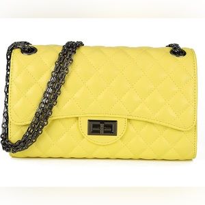 New Quilted Crossbody Handbag Fashion Chain Shoulder Bag Purse